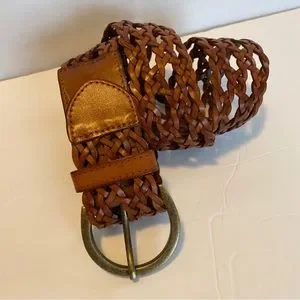 Elise M | Accessories | Elise M Woven Wide Braided Leather  display picture 3